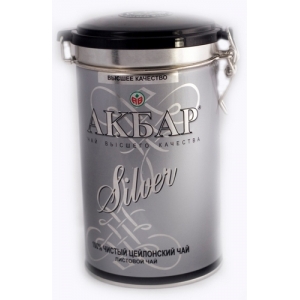 Чай Akbar Silver жб 150г